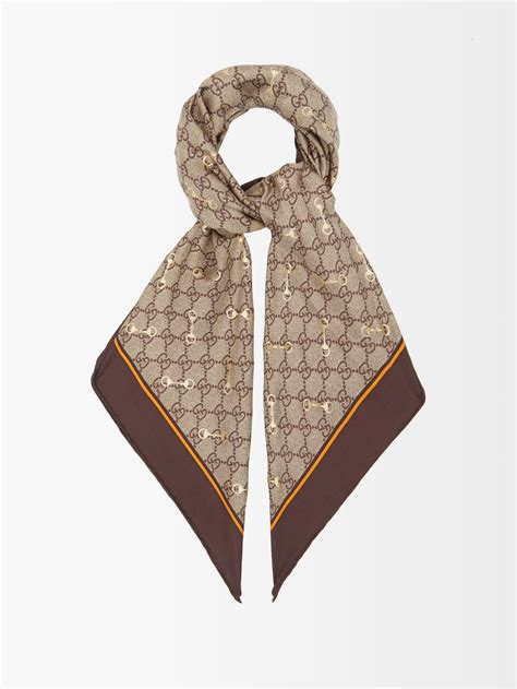 gucci scarf gg celebrities|Gucci scarf price.